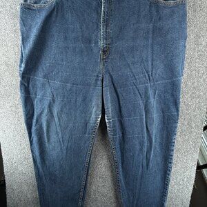 VTG Levi’s 550 Denim Blue Jeans Women 00’s Zip Fly Medium Wash ACTL 41X31